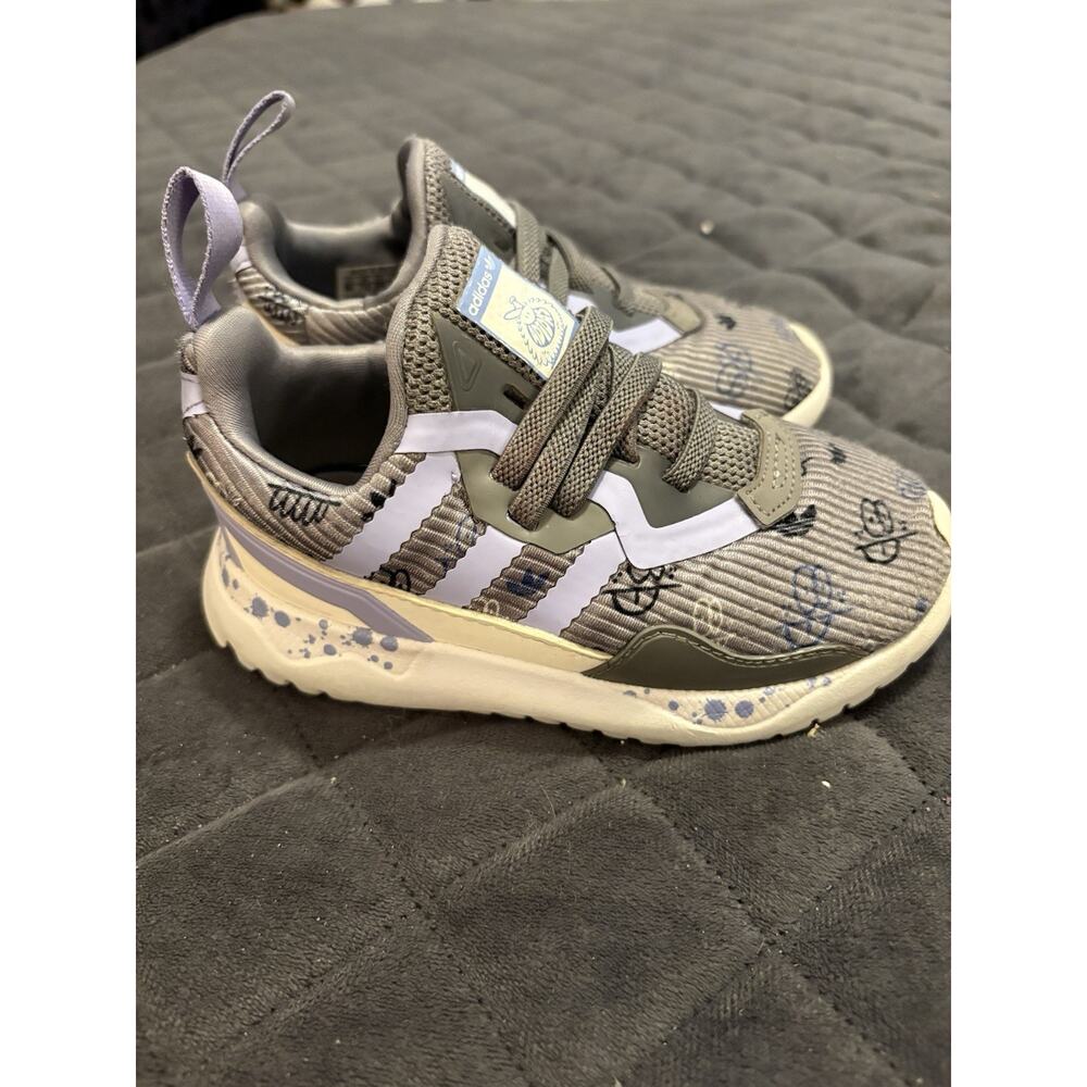 Adidas Kevin Lyons x Originals Flex I 'Grey Light Purple'. Size 8c